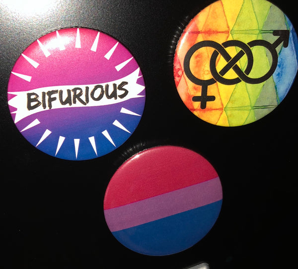 Bisexual flag magnet