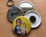 Women Unite Fridge Magnet/Keyring/mirror