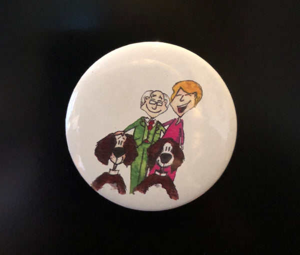 Michael D by Annie West Fridge Magnet