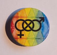 Rainbow BiSexual Badge