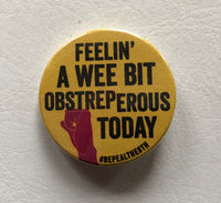 Feelin’ a wee bit obstreperous