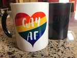 Gay AF magic Mug