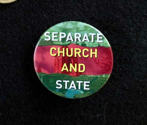 seperate Church and State Full logo badge