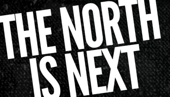 The north is next bumper sticker